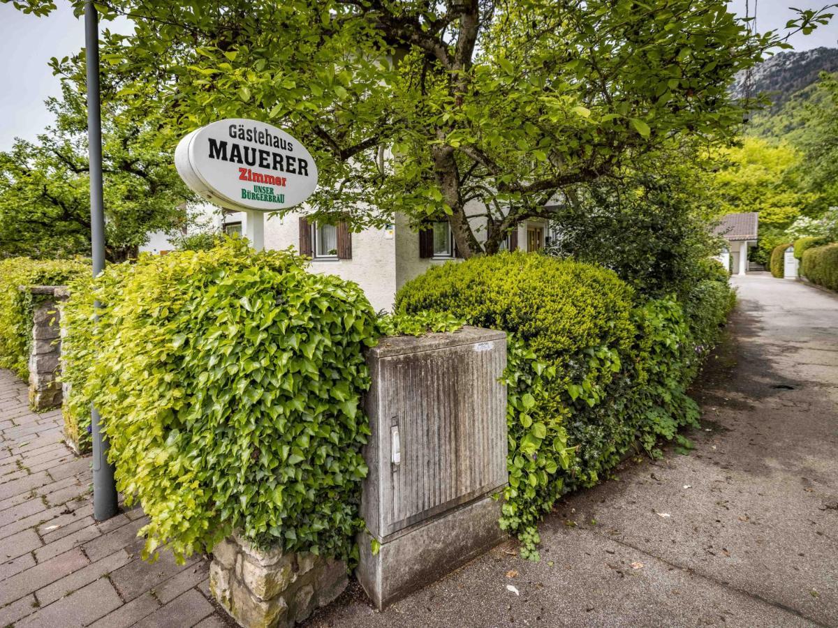 Gaestehaus Christa Mauerer Bad Reichenhall Buitenkant foto